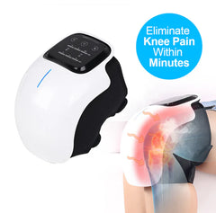 Knee Massager Infrared Heat and Vibration Knee Pain Relief for Swelling Stiff Joints Stretched Ligament and Muscles Injuries